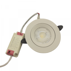 Spoturi Led - Spot led incastrabil alb cald 4000K 5W 200V