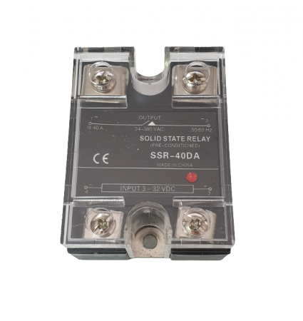 Relee - Releu Solid SSR-40DA 40A, 3 - 32 VDC, 24 - 380VAC