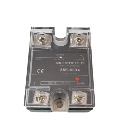 Relee - Releu Solid SSR-50DA 50A, 3 - 32 VDC, 24 - 380VAC