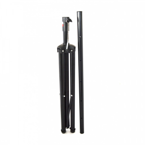 Stand boxe solid, din metal, negru, maxim 50kg [1]