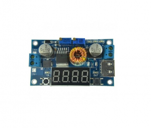 Surse miniatura pentru prototipuri - Modul convertor DC-DC cu reglare curent pentru incarcat acumulatori 5-36V 3A OKY3497-7