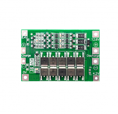 Arduino - Modul de protectie baterie Litiu 3S 60A OKYN3465