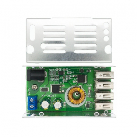 Convertor step-down de la 9V-36VDC la 4xUSB 5VDC 3.5A-6A OKYN0223-16 [1]