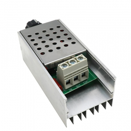 Variator de tensiune, regulator tensiune cu SCR AC220V 10000W in carcasa metalica OKY3492-2A [2]