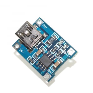 Modul de incarcare cu TP4056 1A miniUSB fara circuit de protectie descarcare acumulator  OKY3402 [2]