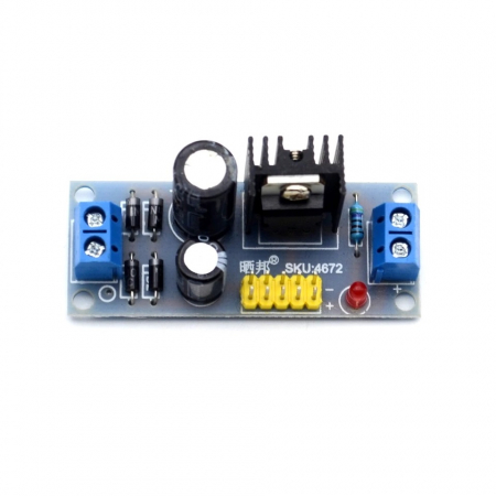 Convertor de tensiune fixa step down 5V cu LM7805 OKY3463-8 [2]