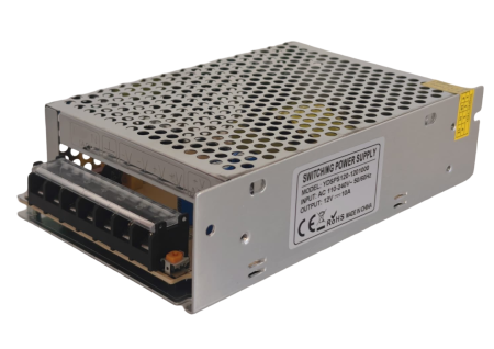Surse alimentare - Sursa alimentare YDSPS120-1201000, DC 12V 10A, profesionala, carcasa metalica, 2 iesiri, IP20