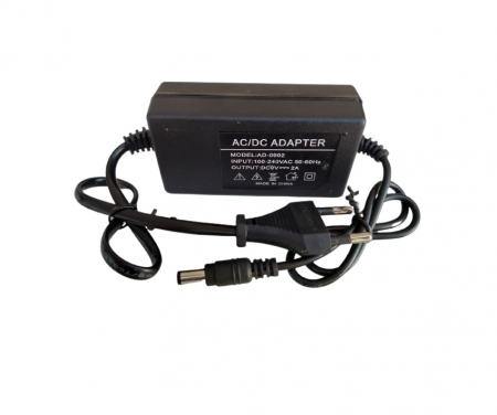 Sursa de alimentare 9V 2A, 5.5x2.1 cu stecher pe cablu AD-0902 [1]