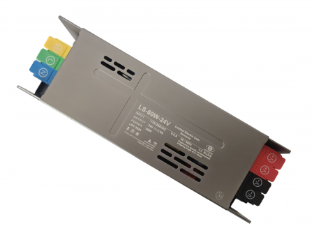 Surse alimentare - Sursa de alimentare slim pentru sisteme LED LS-60W24V, 60W, 24V DC, 2.5A, carcasa aluminiu, control inteligent, slow/soft start, IP20