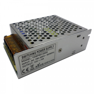 Sursa de alimentare industriala / in comutatie 12V 5A in cutie de tabla perforata YDSPS012005 [1]