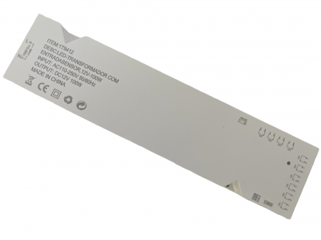 Surse alimentare - Sursa de alimentare LED cu 10 iesiri 2PIN (Dupont), 12V DC, 8.3A, compatibila cu senzori 3PIN si 4PIN, alb