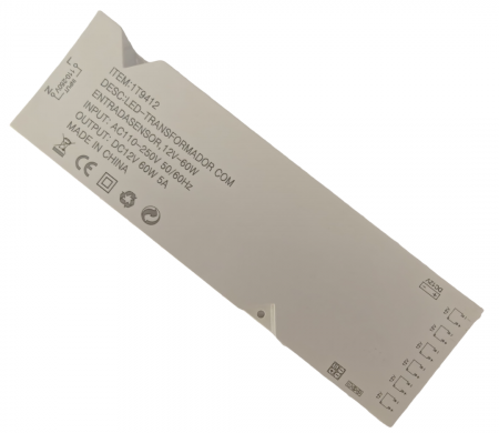 Surse alimentare - Sursa de alimentare LED cu 6 iesiri 2PIN (Dupont), 12V DC, 5A, compatibila cu senzori 3PIN si 4PIN, alb