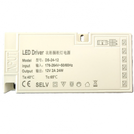 Surse alimentare - Sursa de alimentare pentru module/aplice led mobila, 12V DC, 2A, 24W, DS-24-12