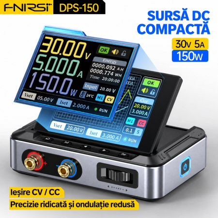 Sursa reglabila FNIRSI DPS-150 30V 5A 150W, fara alimentator [1]