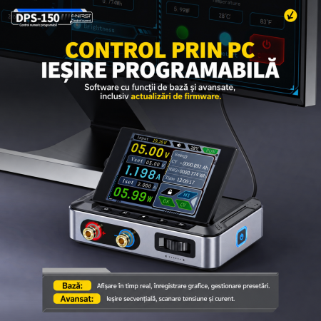 Sursa reglabila FNIRSI DPS-150 30V 5A 150W, fara alimentator [4]