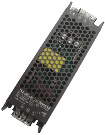 Surse alimentare - Sursa de alimentare/Driver LED DALI dimabil TVB-200-24, 24V, 200W, Push DIM, control iluminat profesional