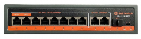 Router & Switch - Switch smart PoE 8 porturi 100/1000mbps, 120W, 8GE(PoE)+2GE+1SFP, G0821GB-C