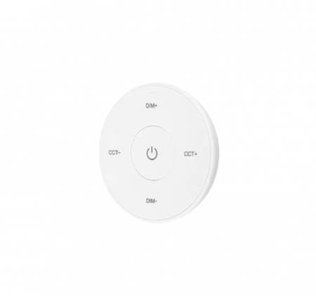 Controllere - Telecomanda MiBoxer K2S Mini, control CCT, 2.4GHz, CR2032, montaj magnetic, raza 30m, alb