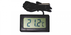Termometru digital negru de panou TPM-10-BK [1]