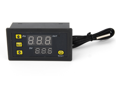 Termostat digital temperatura cu senzor NTC, releu 20A, alimentare AC110-220V, control -50~120°C [2]