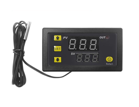 Termostate - Termostat digital temperatura cu senzor NTC, releu 20A, alimentare AC110-220V, control -50~120°C