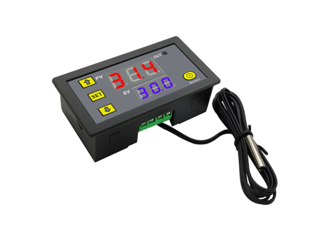 Termostat digital temperatura cu senzor NTC, releu 20A, alimentare AC110-220V, control -50~120°C [1]