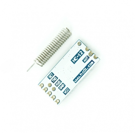 Transmitator wireless 433 Mhz (1 Km) SI4463 HC-12 [1]