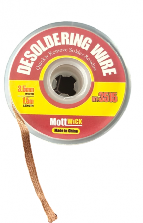 Accesorii pistoale de lipit - Tresa absorbanta din cupru 3.5mmx1.5m OKYN0223-18-3.5