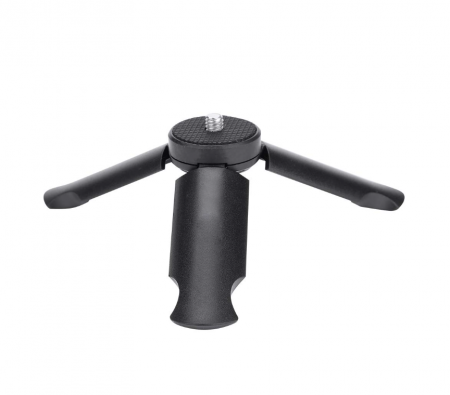 Mini trepied pentru lanterna Wuben F5, stick selfie, trepied de masă, de birou cu filet de 1/4 inch, negru F5-tripod [1]
