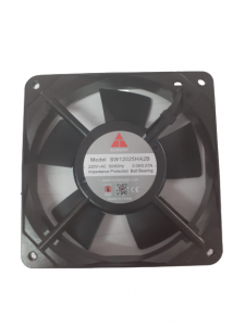 Ventilatoare - Ventilator 220VAC 0.09A 120x120x25mm metal 2700rpm max. rulment 76mc/h  SW12025HA2BAL