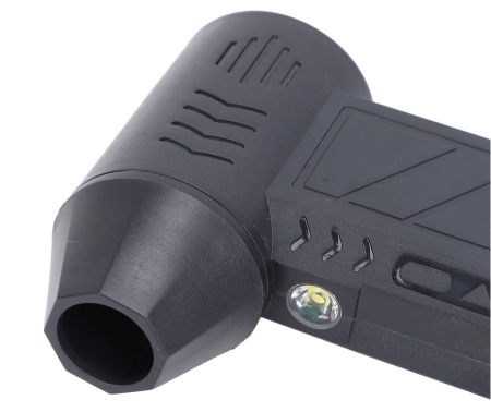 Suflanta aer portabila, Violent, ZY7400, indicator baterie, turbo fan, 130000 RPM, 4 trepte de putere, baterie 5000 mAh, negru [2]
