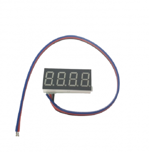 Voltmetru digital de panou DC 0V-100V, afisaj rosu, 4 digiti [1]