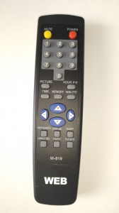 TV - W-819 TELECOMANDA TV WEB
