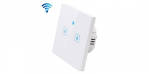 Intrerupatoare WiFi - WS-EU-02 Intrerupator tactil WIFI 2 canale