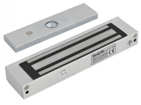 Control acces si automatizari - YM-180N - Electromagnet aplicabil 180KGF cu senzor de monitorizare si cu led de star