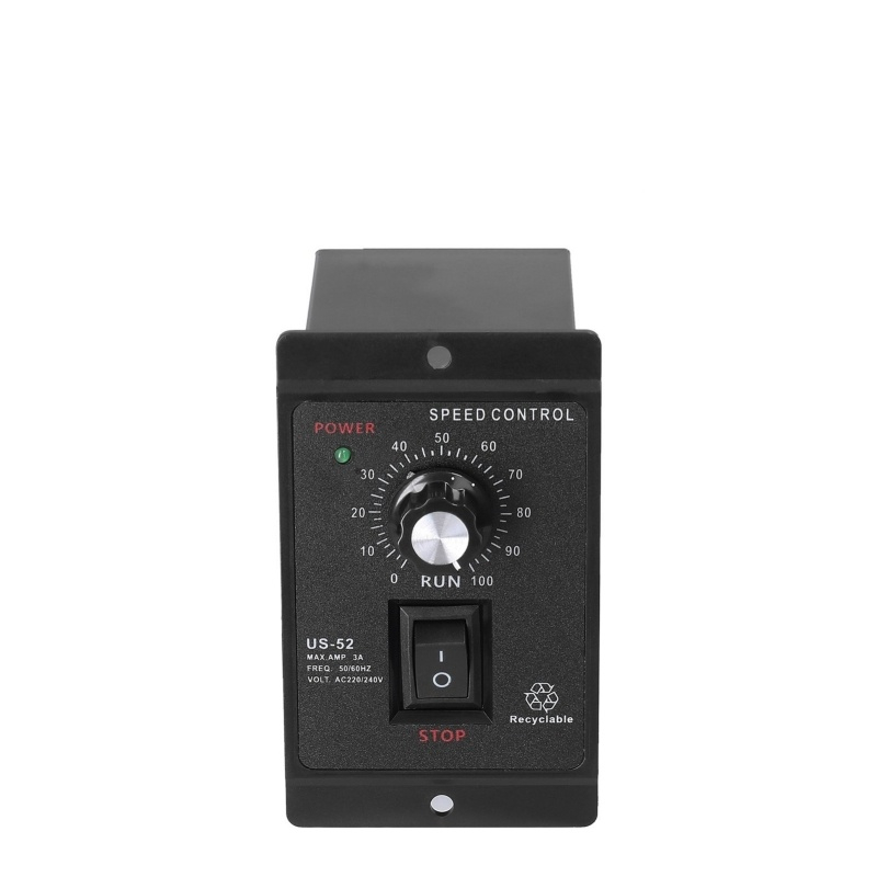 Controler US-52 OKYN-G5342, panou frontal cu reglaj rotativ si comutator RUN STOP