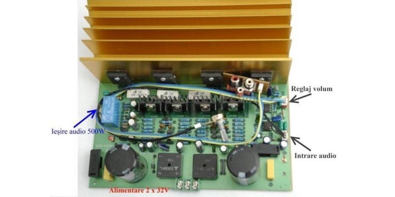 Ar trebui să înţelept erotic  Kit amplificator audio mono SUB.500W