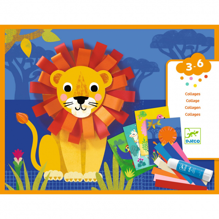 Atelier creativ Animale cu bucle, Djeco [2]