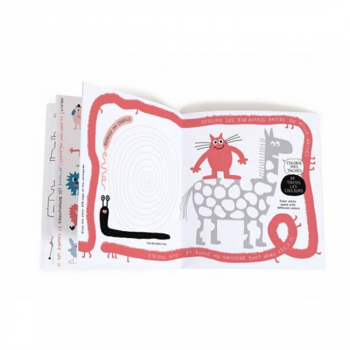 Caiet de activitati Monstruleti, Moulin Roty [4]
