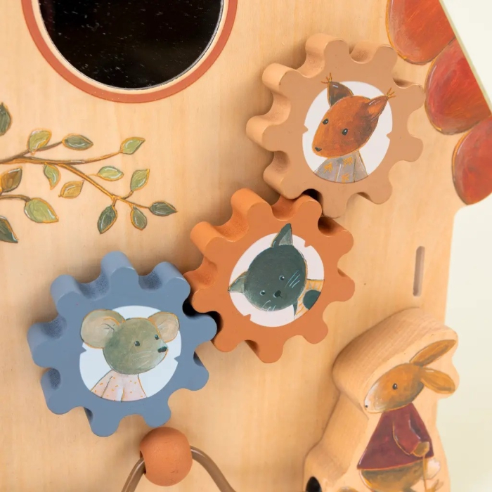 Casuta din lemn cu activitati, Egmont Toys [4]