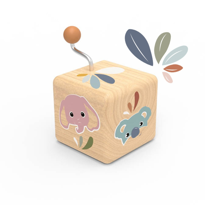 Cutiuta muzicala din lemn, Speedy Monkey [4]