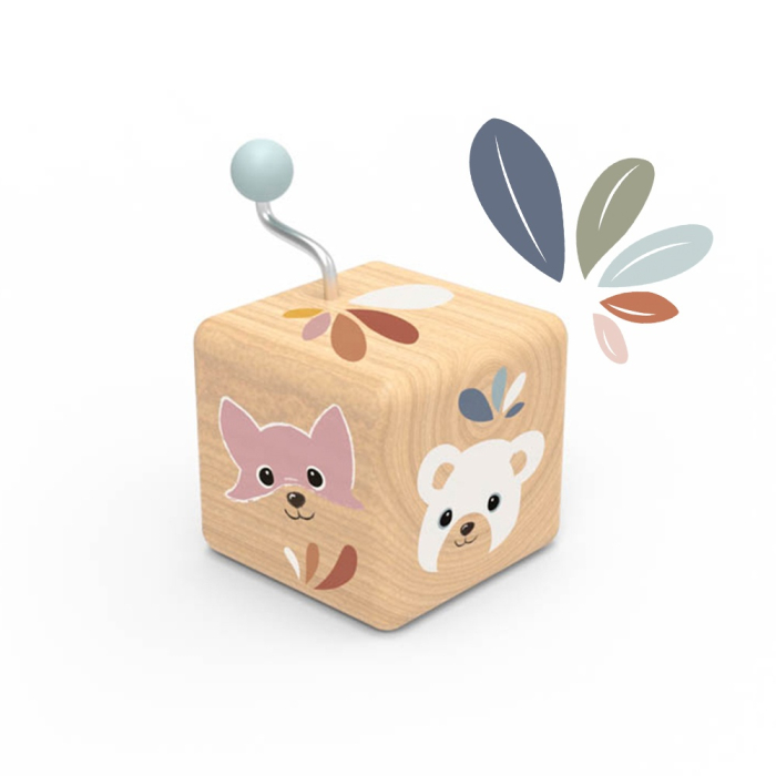 Cutiuta muzicala din lemn, Speedy Monkey [3]