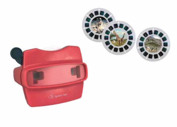 Dream viewer, diapozitive nostalgice cu povesti, Egmont Toys Cosmos, dinozauri, animale [1]