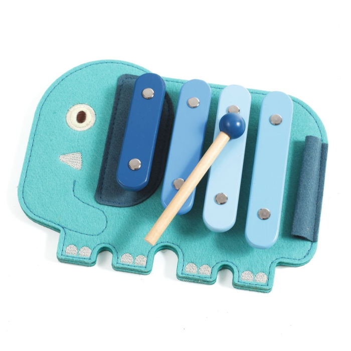 Instrument muzical Xilofon din lemn si fetru, Djeco [2]