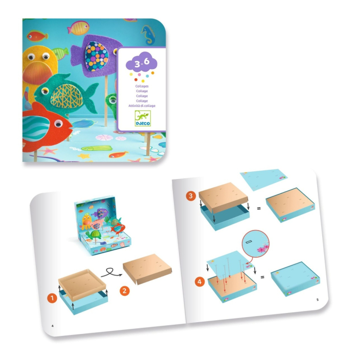Joc creativ 3D Lumea subacvatica, Djeco [2]