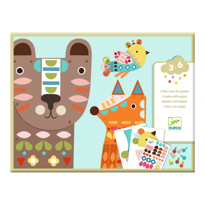 Joc creativ Animale gigantice, Djeco [1]