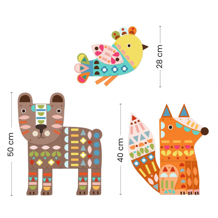 Joc creativ Animale gigantice, Djeco [2]