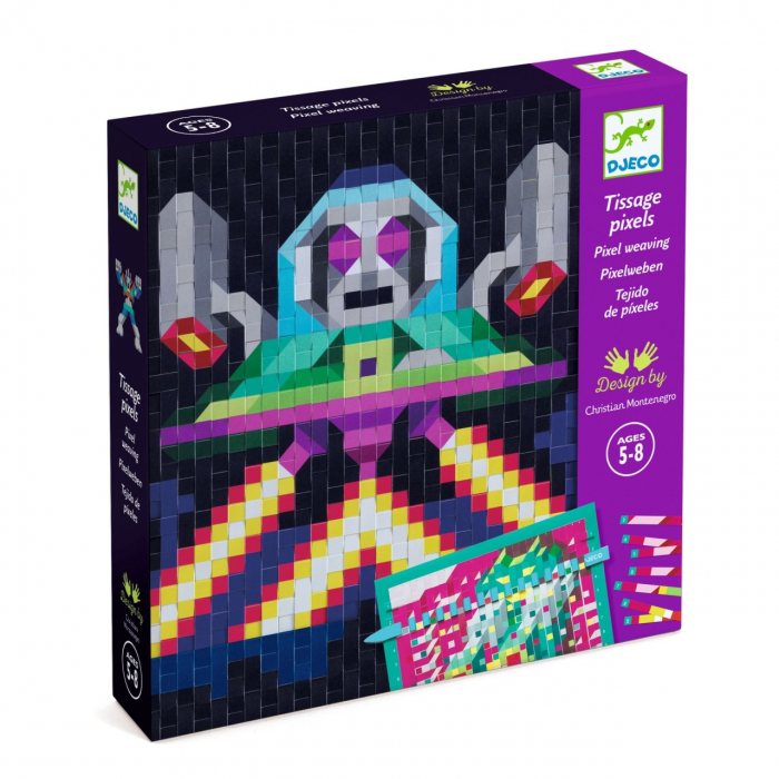Joc creativ de tesut Tematica UFO, Djeco [1]