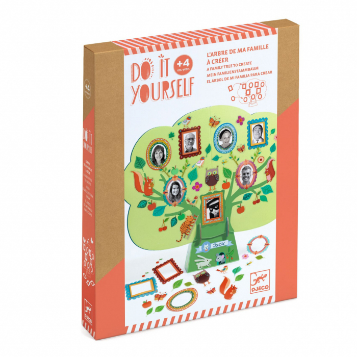 Joc creativ DIY Arborele genealogic, Djeco [1]