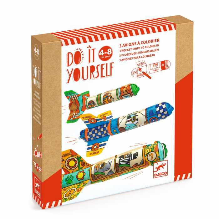 Joc creativ DIY Avioane, Djeco [1]